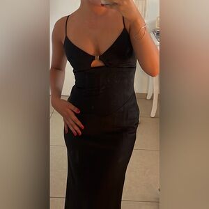 Elegant Black Evening Dress